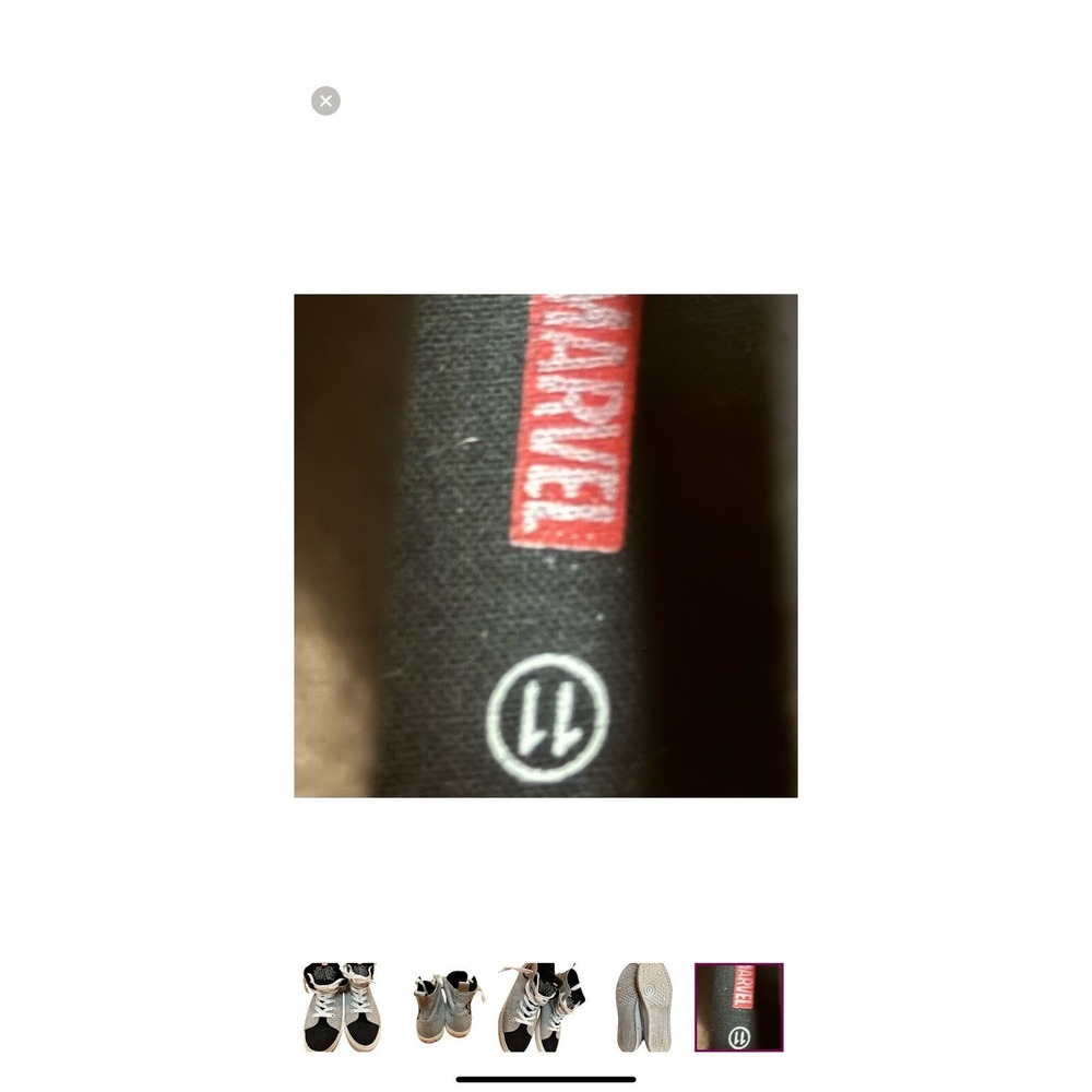 Marvel - Black Panther High Tops‎ - Size 11 - Classic. - Picture 6 of 6